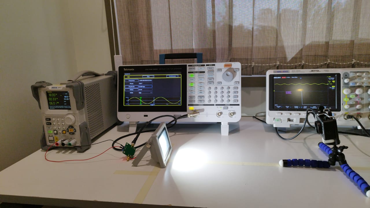 Estudiante e Investigadores  realizan experimentación de un sistema de comunicación por medio de la luz visible