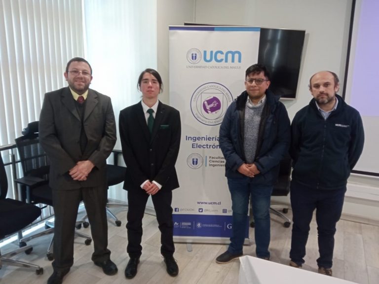 Ingeniería Civil Electrónica, 5 Nuevos profesionales finalizan su proceso formativo en nuestra casa de estudios