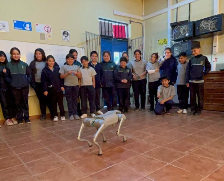 Actividad de Vinculación en la Escuela Rural Colín
