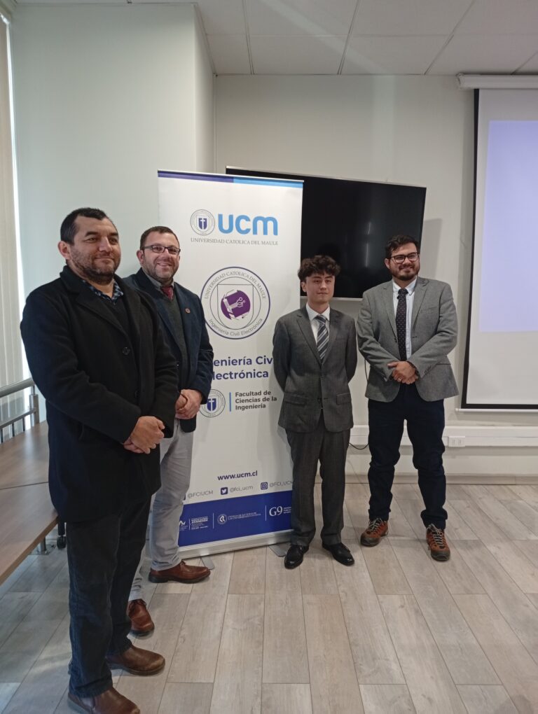 Estudiantes de Ingeniería Civil Electrónica defendieron sus proyectos de título en áreas de instrumentación, salud digital, sensores y agricultura de precisión.