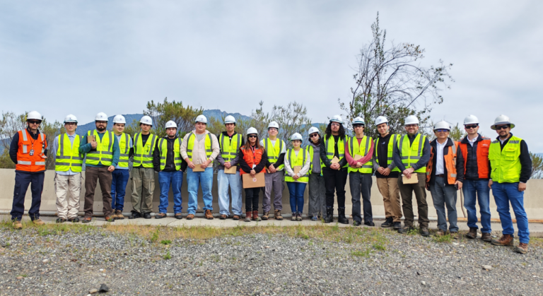 Estudiantes de Ingeniería de la UCM fortalecen su formación con encuentro minero y visita técnica a Minera Valle Central