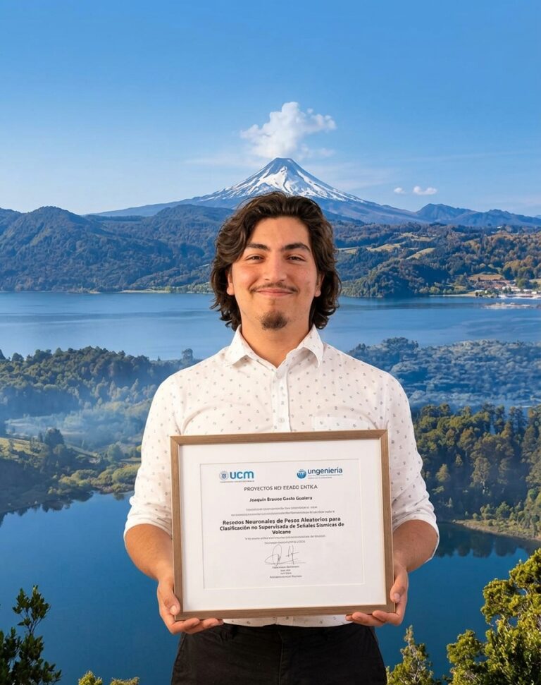 Proyecto del estudiante Joaquín Bravo es aceptado en el XVII Congreso Geológico Chileno 2026